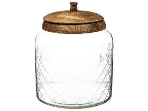 Skleněná dóza na sušenky